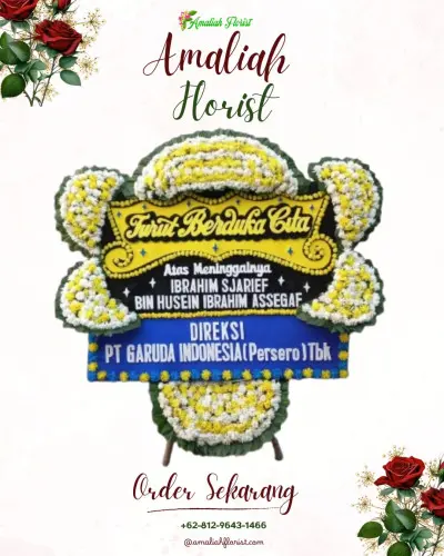 Papan Bunga Duka di Sudimoro